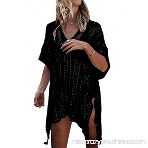 ORANDESIGNE Women's Bathing Suit Summer Swimsuit Bikini Beach Cover up Swimwear Crochet Dress One Size Fits US Size M-XL B07PQ84ZX7